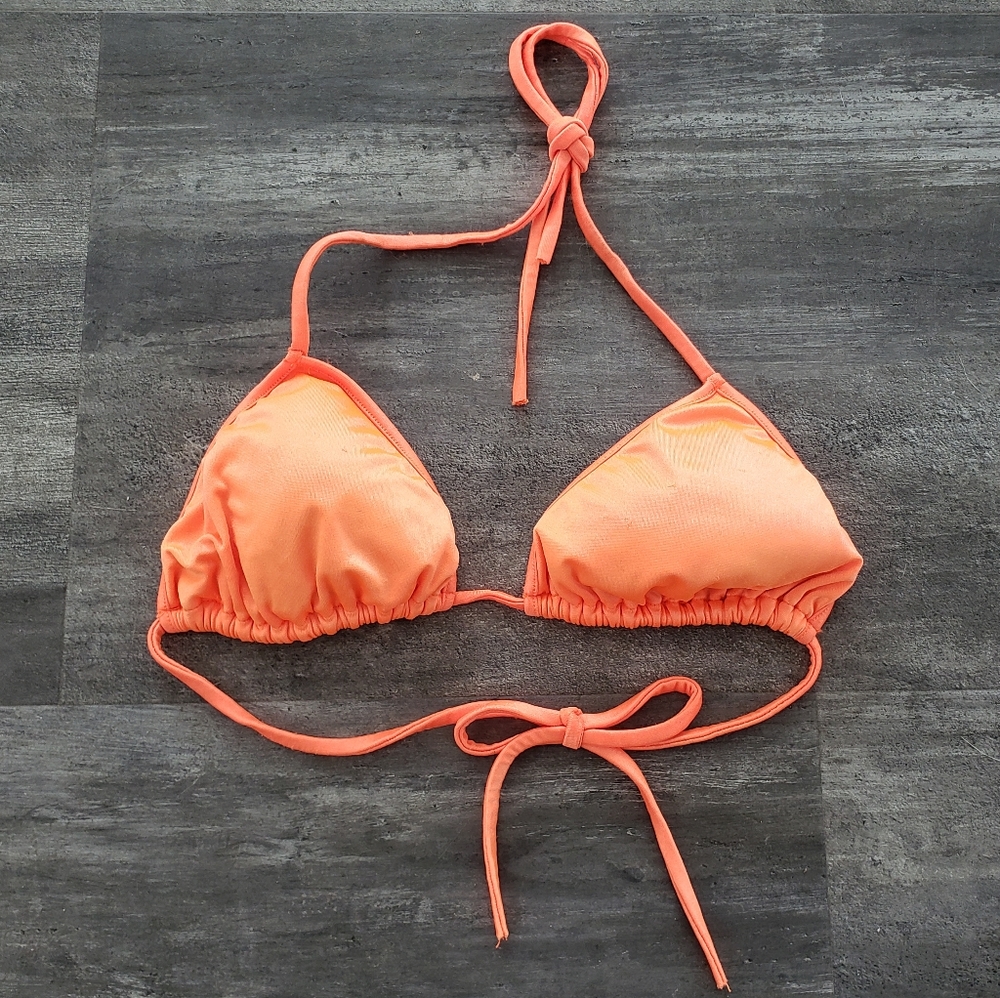 Orange Neon BodyZone Bikini Top